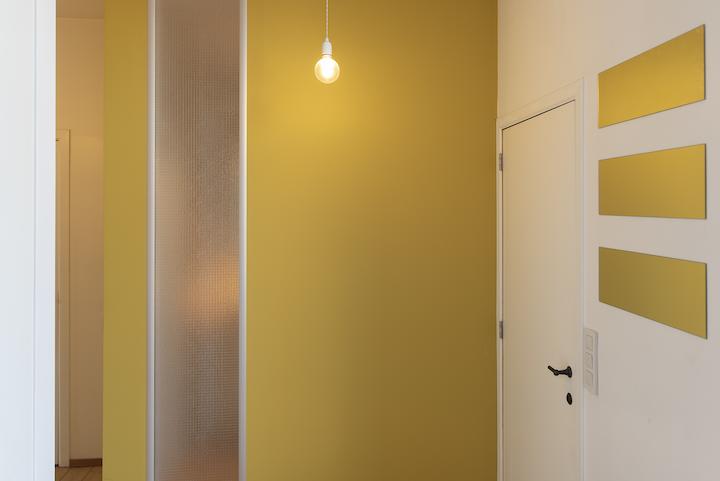 Glasraam in versterkt glas