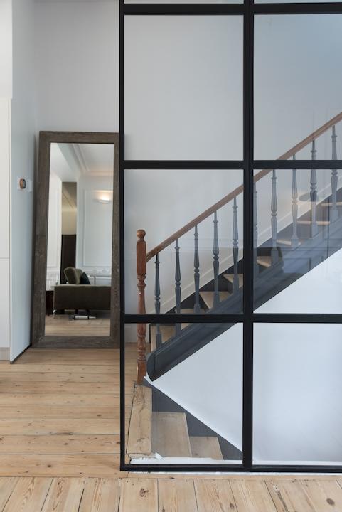 Metalen glasraam op maat